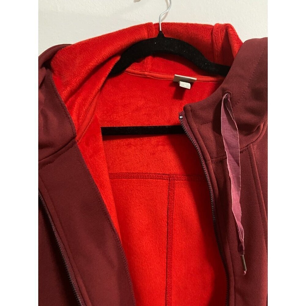 Bench Women's Zip-Up Wine Color Jacket Size M - Picture 8 of 12